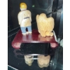 Image 2 : Japanese Carved Ivory Netsuke Figurines 3T (2)