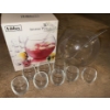 Image 4 : Libbey Glass Punch Bowl Set w/ Cups 