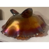 Image 2 : Carnival Glass Footed Candy Dish 4T