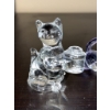 Image 2 : Four Glass Cat Figurines