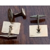 Image 3 : Vintage Cuff Links, Stamped 10k & Tests Like Gold (6.7g) + Single Link w/ Illegible Stamp 
