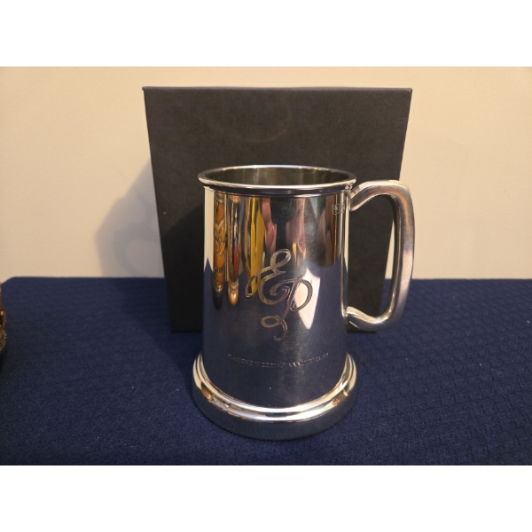 Wentworth The Diamond Wedding Pewter Tankard Limited Edition w/ CoA 