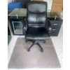Image 9 : Modern Contemporary Home Office Desk w/ Genuine Leather Boss Chair On Casters