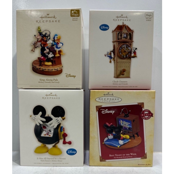 Disney- Mickey Mouse and Friends Hallmark Ornaments