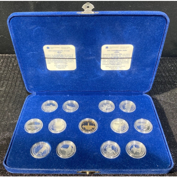 1992 Canada Confederation Royal Canadian Mint 13-Coin Proof Set