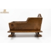 Image 2 : 20Th Century Antique Handcrafted Wooden Doll Cradle. 