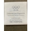 Image 3 : 1996 Olympic Centennial Commemorative Coin Set with Certificate of Authenticity