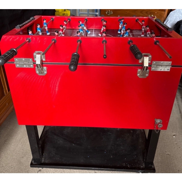 Multi Function Party Cart On Casters - Fuzeball Bar Cart Cooler Ice Box