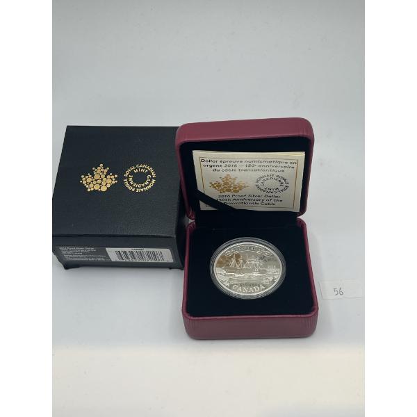 2016 Silver Dollar 150th Anniversary of the Transalantic Cable