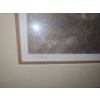 Image 3 : Numbered Print 124/200 "Happiness Is"- Artist Febbo, 23 X 17 Framed Under Glass 