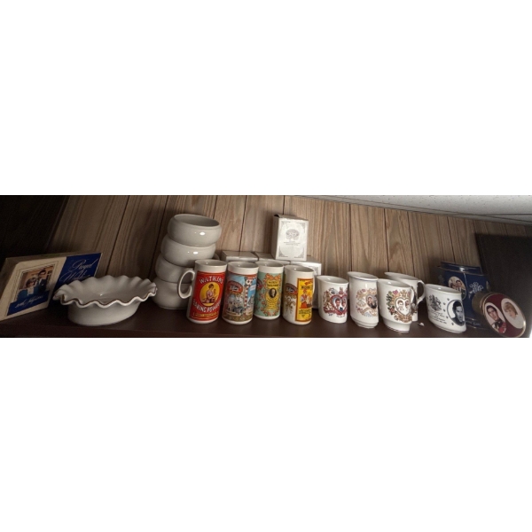 British Royals Collection - Cups, China (Hammersly, More) Watkin Mugs & Soup Bowls, Tins & More!