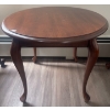 Image 1 : Mahogany Round Coffee Table 24D x 20T