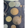 Image 4 : Pocketwatch: AM Watch Co Waltham, Toronto Centennial Pin, Coins and More!
