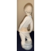 Image 2 :  LLADRO Porcelain Boy (9.5T) & Clean Up Time Girl Figurine (Girl Needs Reattaching - 4W, 4D, 8T)