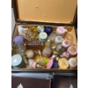 Image 8 : -AVON collection of Steins several small perfume bottles, large box of unopened, perfumes and soaps 