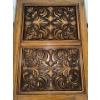 Image 3 : Mid Century Spanish Style Carved Wood End Table 18x21x16
