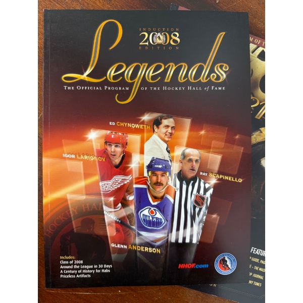 Hockey Hall of Fame 'Legends' Induction Programs (2003-2011 Editions)