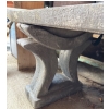 Image 2 : Decorative Concrete Garden Bench - Heavy Duty Heavy 