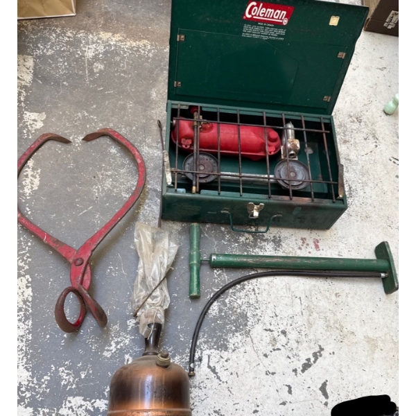 Coleman Grill, and More Vintage/Antique Gems 
