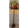 Image 1 : Stunning Tiffany Style Floor Lamp - Bronze Base - Very Heavy 19x65