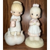 Image 2 : Precious Moments Porcelain Religious Figures At Play 3T