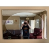 Large Beveled Mid Century Modern Mirror 36L x 24T