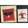Image 1 : Hallmark Keepsake Ornaments Batman and Flash with Serial Numbers QXI4041, QXI1015