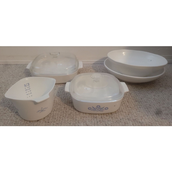 Traditional Corningware Casserole Dishes & Bowls
