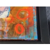 Image 9 : Signed Original " Red Cloud's Spirit" by Jane Ash Poitras Mixed Media On Canvas ( 12"W x 16"H)