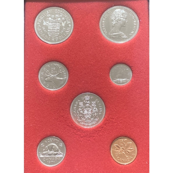 1971 Canada "Double Dollar" Prestige Specimen Coin Set