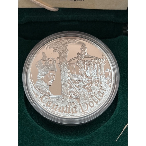 2002 $1 Queen Elizabeth II's Accession to the Throne, 50th Anniversary - Sterling Silver Dollar
TECH