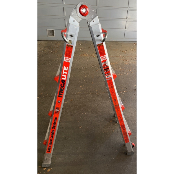 Little Giant Megalite Multi-Use Ladder- A-Frame, Extension, Staircase & 90-Degree Setup