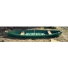 Image 1 : Coleman Plastic Canoe 17.5 ft - No Holes, Minor Dents, Seat needs repairs