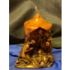 Image 2 : Wax Nativity Mold w/ Decorative Candle & Stained Glass Picture 7T