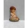 Image 1 : Chalk Child Praying with A Doll 8.5H
