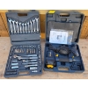 Image 1 : Canadian Tire Socket Set and Mastercraft Nailer in Portable Cases