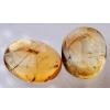 Image 3 : Yellow Sapphire Pair (16.7 ct total, 15.5×11.5×5 mm)