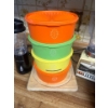 Image 3 : Vintage Retro Colored Tupperware, Osterizer Vintage Blender. TFal AirFryer & Hand Mixer