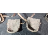 Image 2 : Old Leather Work Pouches with Vintage Kunys Knee Pads
