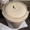 Image 4 : 10 Imperial Gallon Stoneware Crock By Medalta Potteries in Medicine Hat, Alta