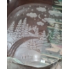 Image 4 : Serving Assortment- Largest Tray: 13 X 23, Forest Scene Glass Plate 17" Diameter and More!