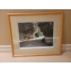 Image 1 : Forest Landscape in Cedar Frame 22x18 Artists Signature Illegable 