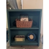 Image 6 : Decorative Items on Green Wooden Shelf