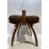 Image 3 : Vintage Camel Saddle 14Wx19Dx16.5H