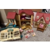 Image 1 : Playset Collectibles ft/ Calico Critters Red Roof Country Home & More