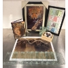 Image 1 : Assorted Nature & Wild Life/Animal Decor-Framed Cheetah + Coasters+$$