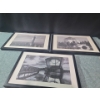 Image 1 : Black and White Framed Photographs