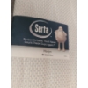 Image 3 : Queen Bed Package Includes: Serta "Harlyn" Mattress and Boxspring, Headboard, Rails 62 W, 80 D, 48 T