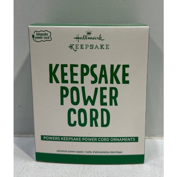  Hallmark Ornament Keepsake Power Cord (powers up to seven 2017 and later keepsake ornaments)