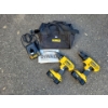 Image 2 : Dewalt Drill Duo w/ 2 Batteries 1 Charger & A Handsome Travel Bag 18V